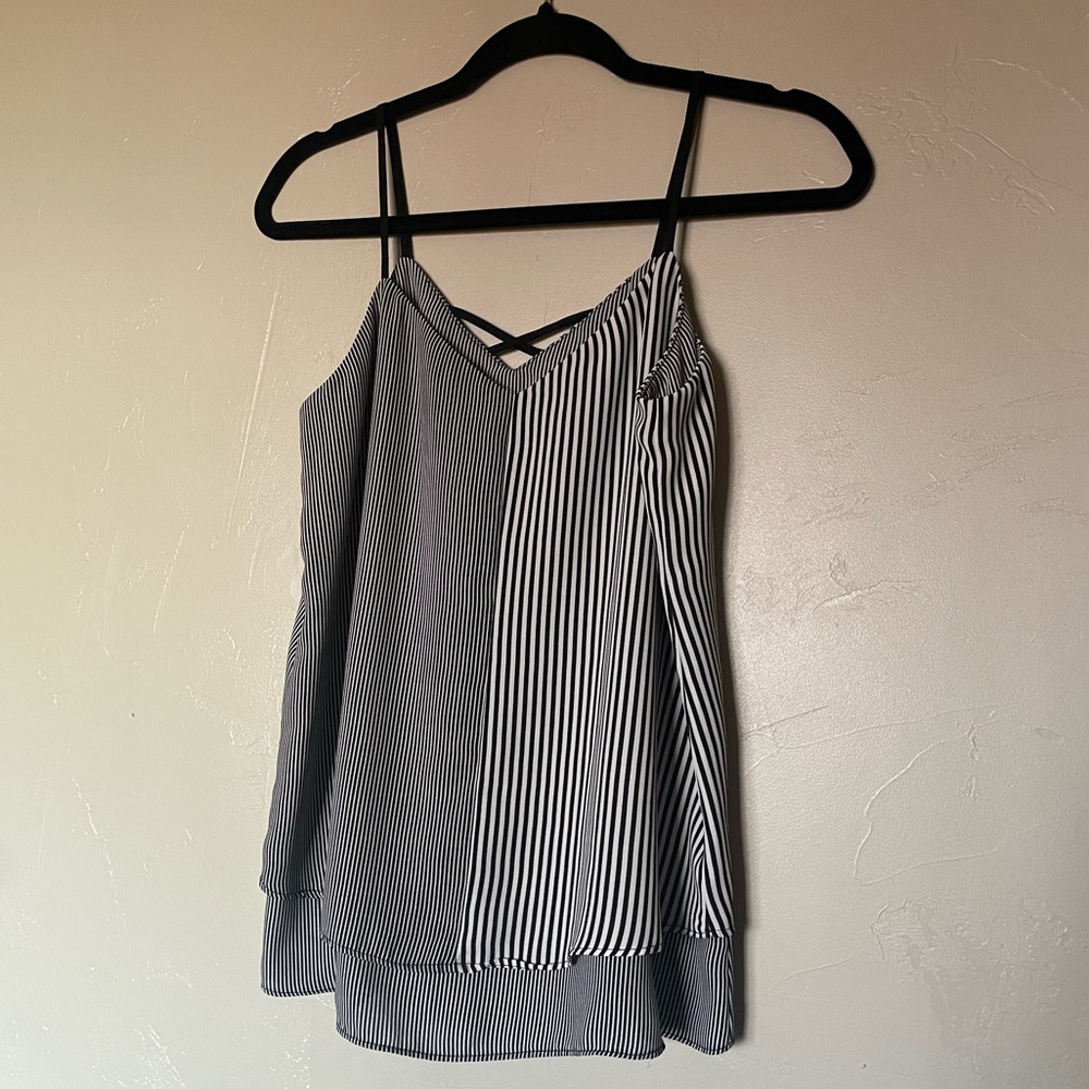 Maurices Striped Flowy Tank